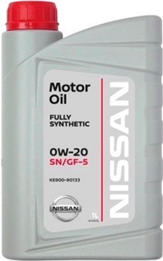 Масло моторное Nissan Motor Oil 0W-20 1 л (KE90090133)