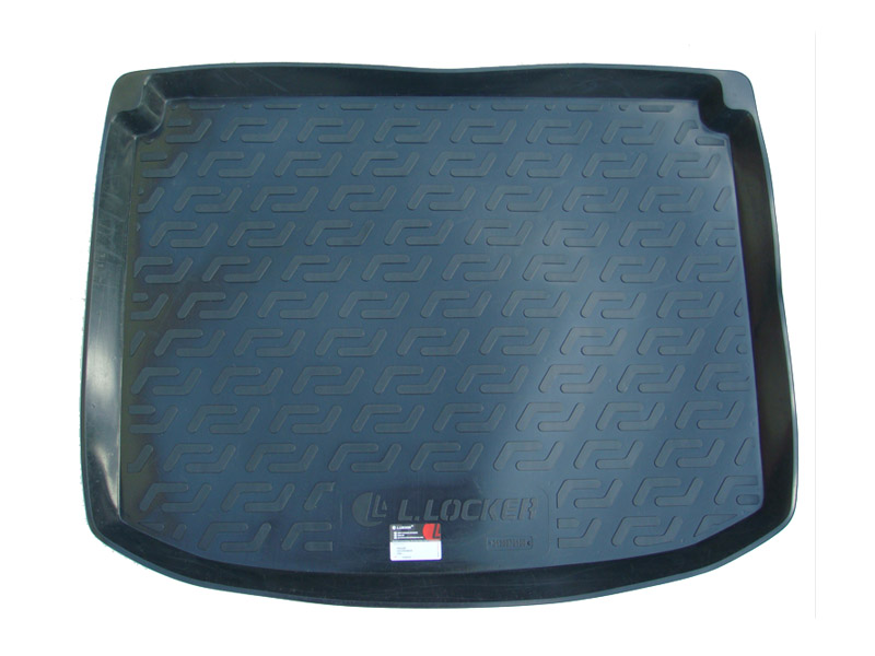 Коврик в багажник Peugeot 308 '2007-2013 (хетчбек) L.Locker (черный, резиновый)