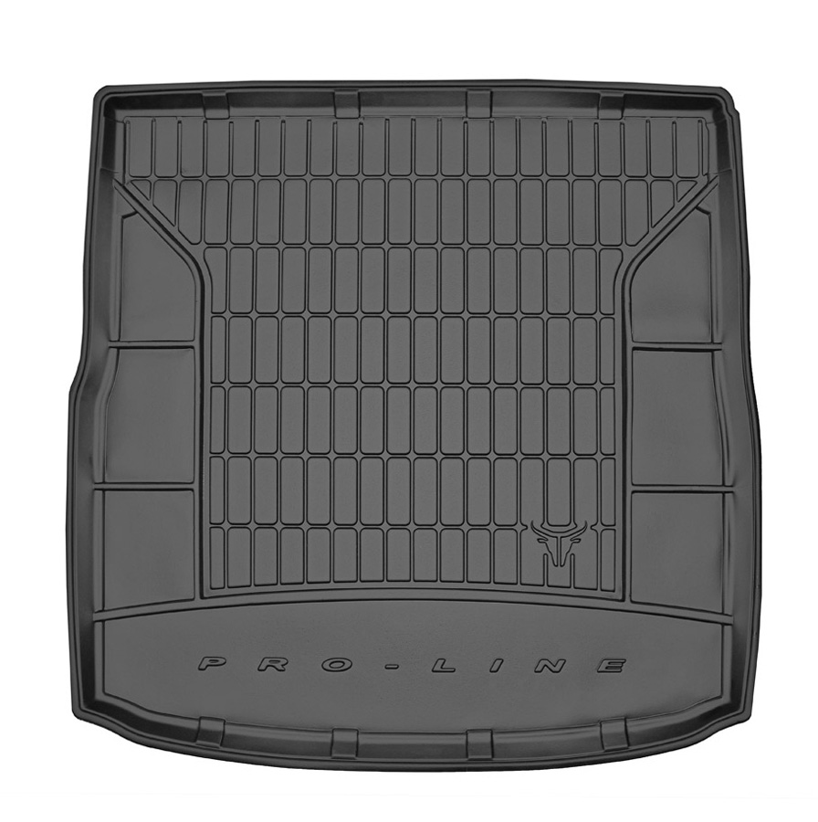 Коврик в багажник Volkswagen Golf 6 '2008-2013 (универсал) Frogum (черный, резиновый)