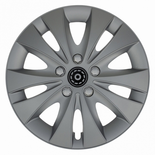 Колпаки на колеса (комплект 4 шт., модель Storm Chrome, размер 13 дюймов) Jestic