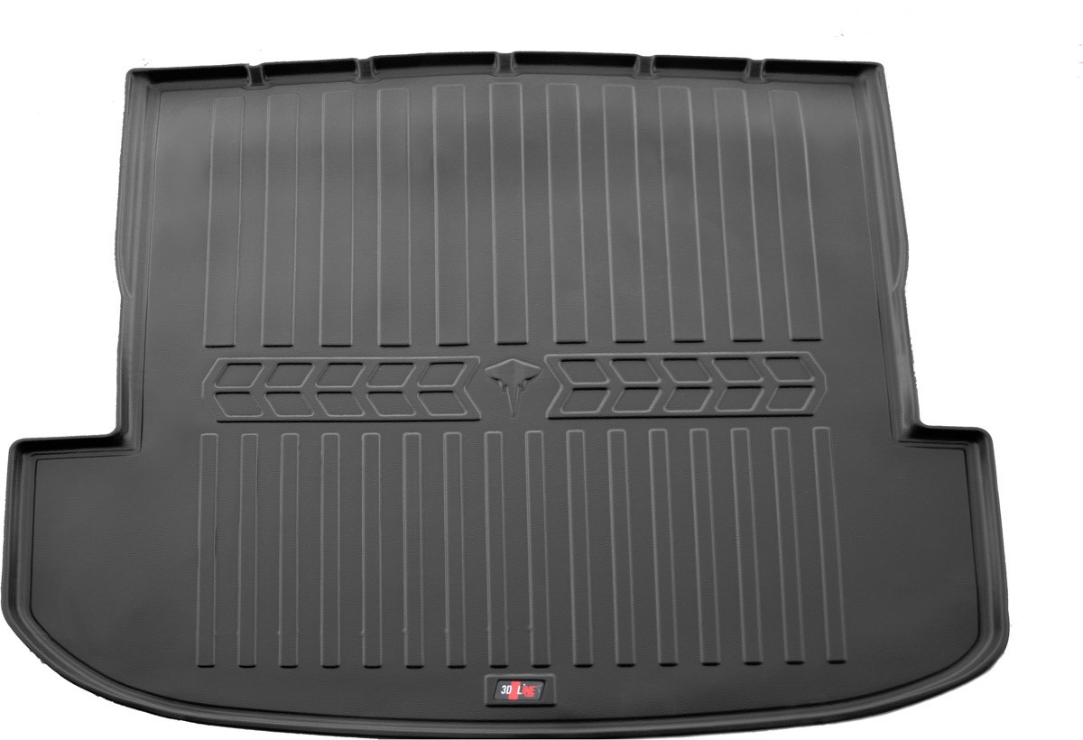 Коврик в багажник Hyundai Palisade '2019-> (7-ми местный, длинный) Stingray (черный, полиуретановый)