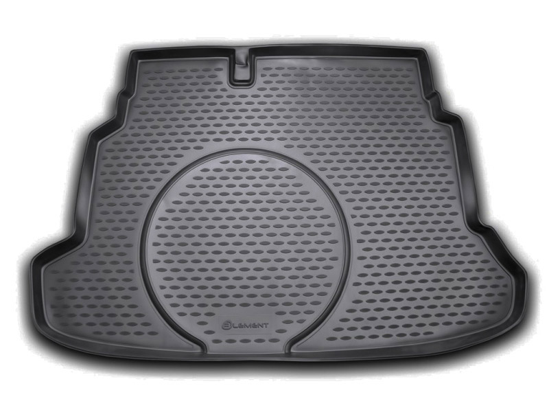 Коврик в багажник KIA Cerato Koup '2009-2013 (купе) Novline-Autofamily (черный, полиуретановый)