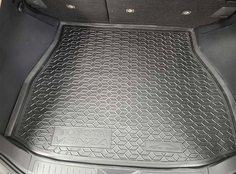 Коврик в багажник Toyota Venza '2020-> Avto-Gumm (черный, пластиковый)