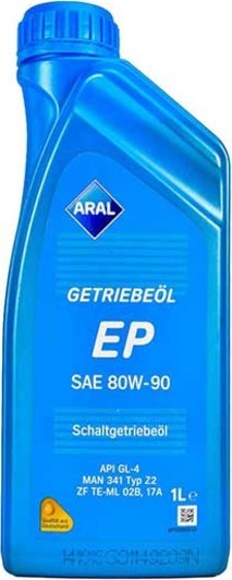 Масло трансмиссионное Aral Getriebeoel EP 80W-90 1 л (15784F)