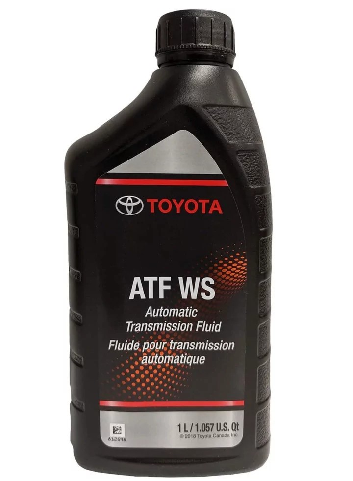 Масло трансмиссионное Toyota ATF WS (Канада) 1 л (C0BBAWSATF0L)