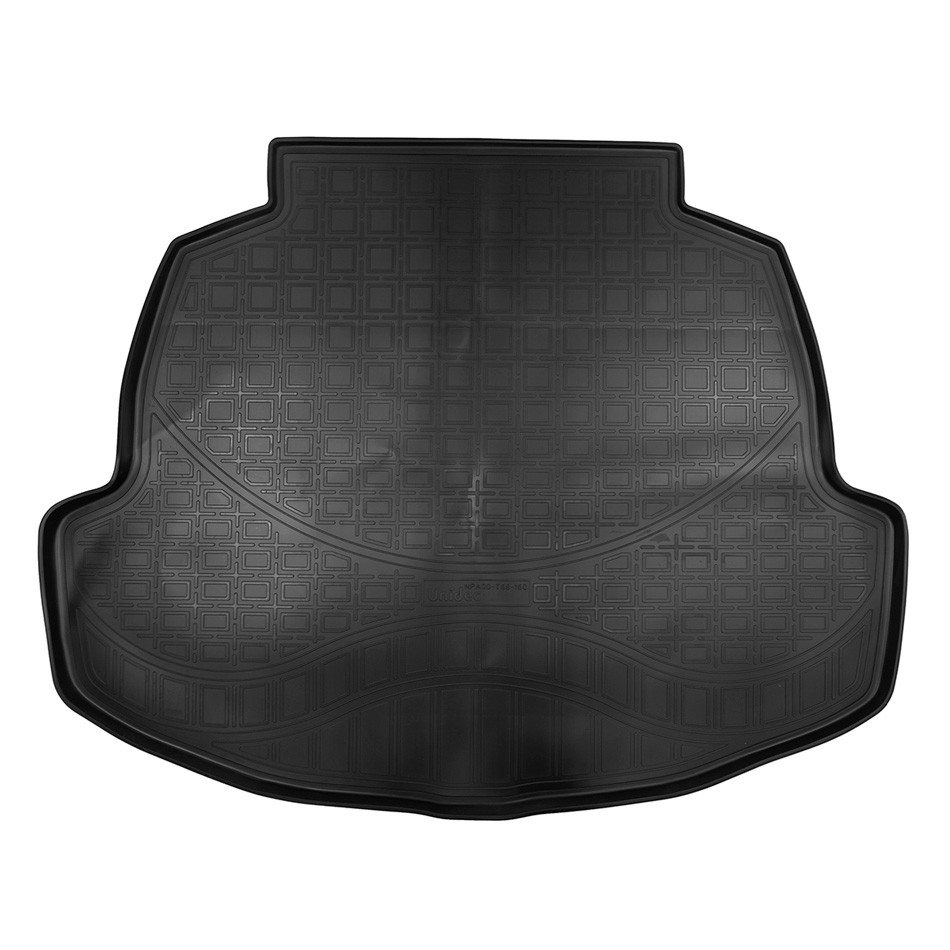 Коврик в багажник Toyota Corolla '2019-> (седан) Norplast (черный, пластиковый)