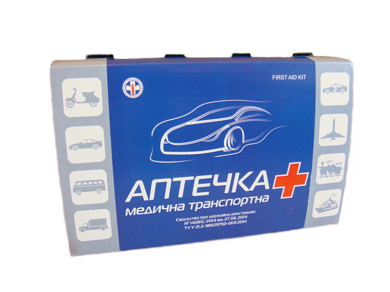 Аптечка автомобильная 1 с новокаином - Poputchik (02-004-П)