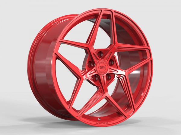 Диски R19 5x114.3 52.5 9.5J h 70.5 WS2125 GLOSS RED FORGED