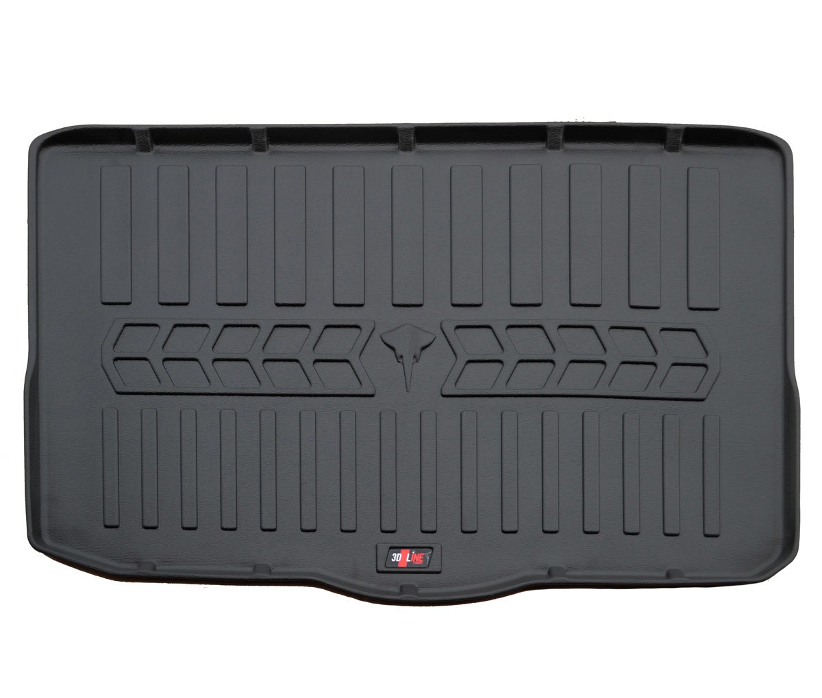 Коврик в багажник Renault Kadjar '2015-> (нижняя полка) Stingray (черный, резиновый)