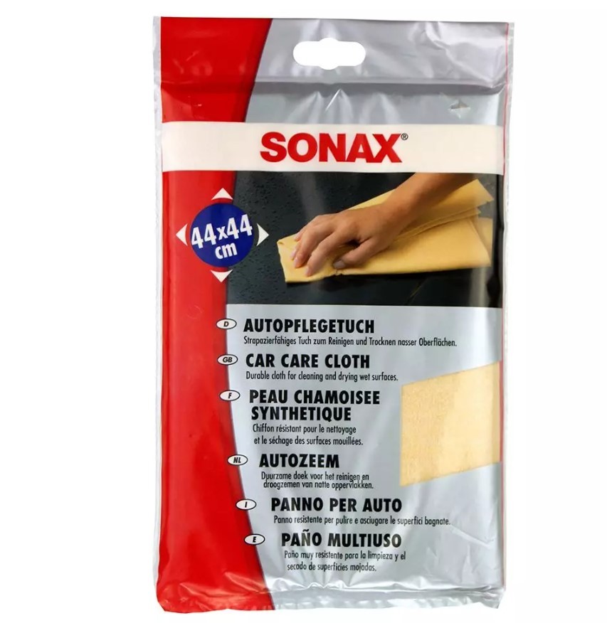 Салфетка из искусстенного замша 44х44 см Sonax (4064700419209)