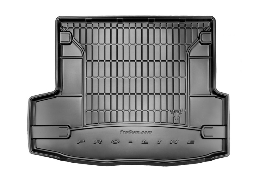 Коврик в багажник Honda Civic '2011-2017 (универсал) Frogum (черный, резиновый)