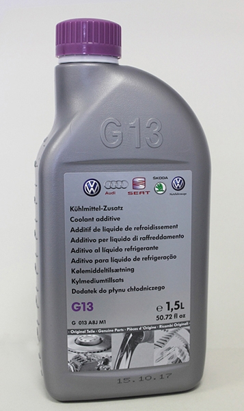Антифриз Volkswagen/Audi/Skoda/Seat для системы охлаждения G13, 12+, 1.5 л, ориг.№ GA13A8JM1