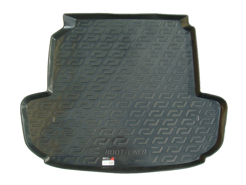 Коврик в багажник Peugeot 408 '2010-> (седан) L.Locker (черный, пластиковый)