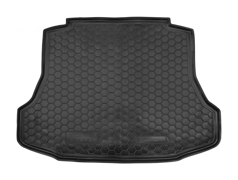 Коврик в багажник Honda Civic '2006-2011 (седан) Avto-Gumm (черный, пластиковый)