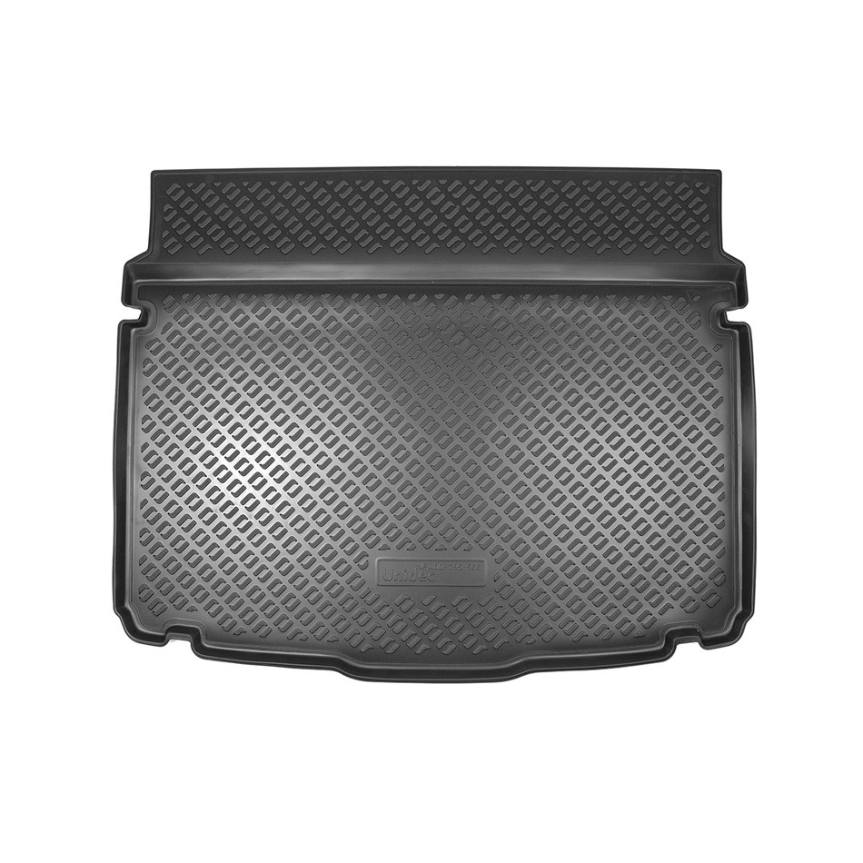 Коврик в багажник Volkswagen T-Roc '2017-> (нижний) Norplast (черный, пластиковый)