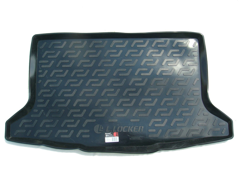 Коврик в багажник Suzuki SX4 '2010-2013 (хетчбек, нижний) L.Locker (черный, пластиковый)