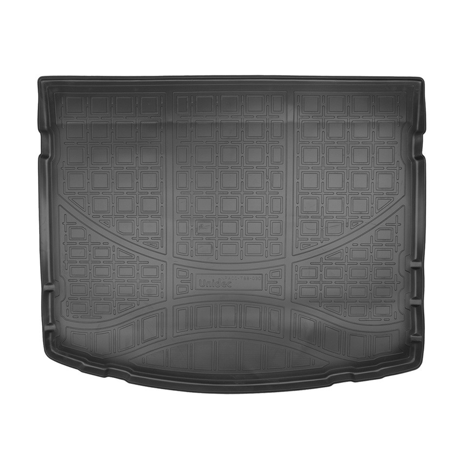 Коврик в багажник Toyota Auris '2012-> (хетчбек) Norplast (черный, пластиковый)