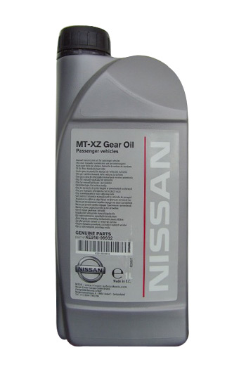 Масло трансмиссионное NISSAN для МКПП XZ Gear Oil PASS, 1 л, ориг.№ KE916-99932