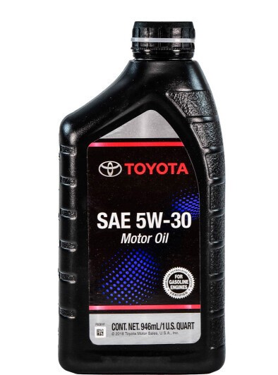Масло моторное Toyota Motor Oil 5W-30 0.946 л (002791QT5W)