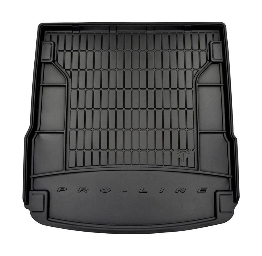 Коврик в багажник Audi A6 (C8) '2018-> (универсал, без полки) Frogum (черный, резиновый)