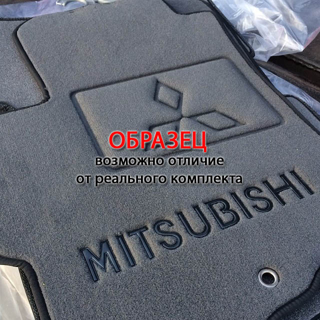 Коврики в салон Mitsubishi Lancer X '2007-> (исполнение COMFORT, WIENA) CMM (серые)