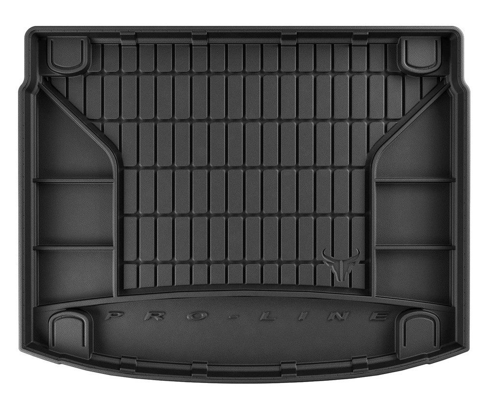 Коврик в багажник KIA XCeed '2018-> (верхний) Frogum (черный, резиновый)