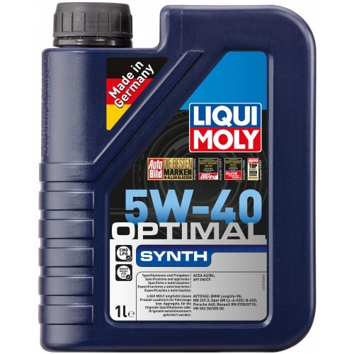 Масло моторное Liqui Moly Optimal Synth 5W-40 1 л (3925)