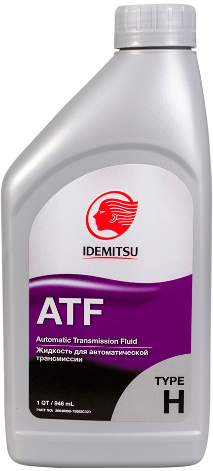 Масло трансмиссионное Idemitsu ATF Type H 0.946 л (30040098-75000C020)