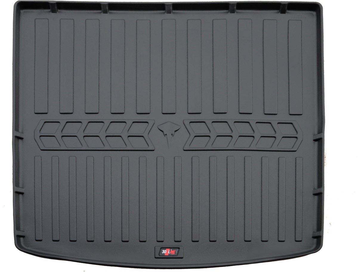 Коврик в багажник Mitsubishi Outlander '2012-> (с органайзером) Stingray (черный, полиуретановый)