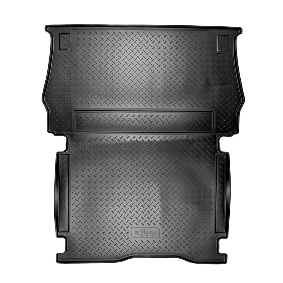 Коврик в багажник Peugeot Partner '2008-2018 (грузовой) Norplast (черный, пластиковый)