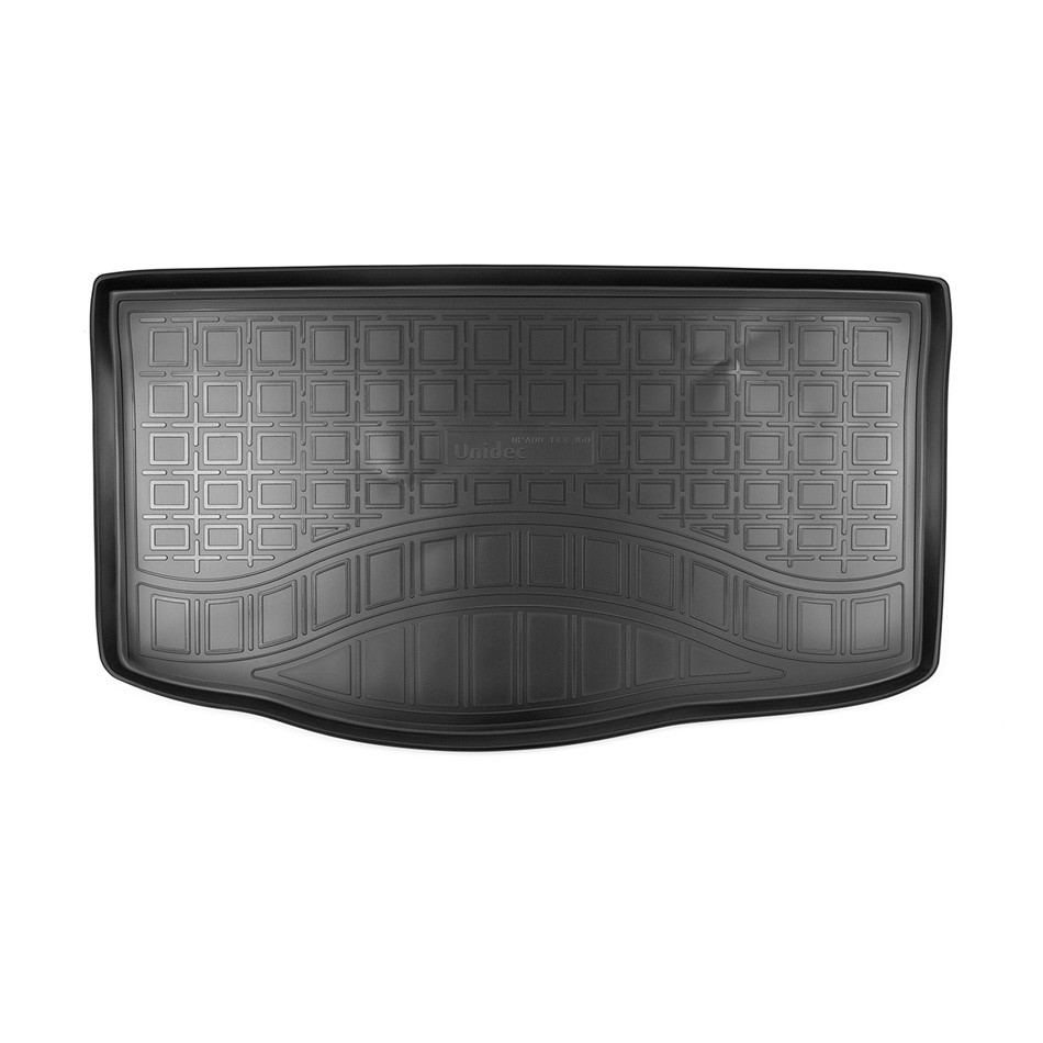 Коврик в багажник KIA Picanto '2017-> Norplast (черный, пластиковый)