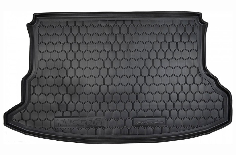Коврик в багажник Hyundai Tucson '2004-2015 Avto-Gumm (черный, полиуретановый)