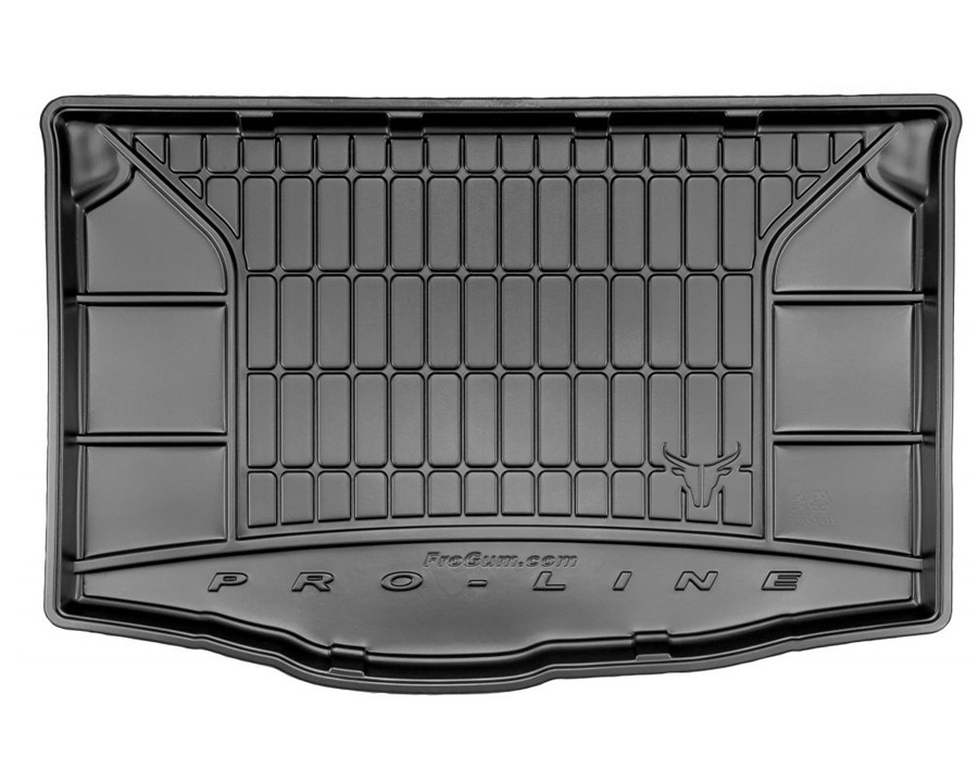 Коврик в багажник Mazda 2 '2014-> Frogum (черный, резиновый)