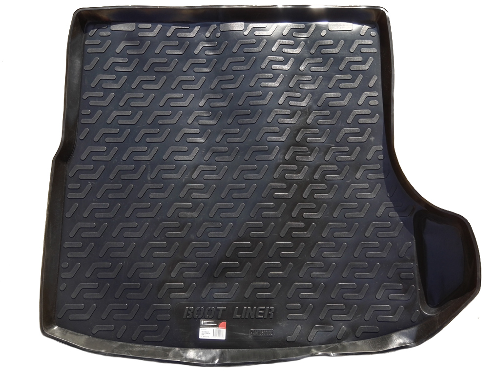 Коврик в багажник Volkswagen Golf 6 '2008-2013 (универсал) L.Locker (черный, пластиковый)