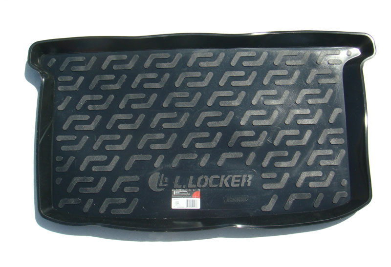 Коврик в багажник Geely GC2 (LC) '2011-> (хетчбек) L.Locker (черный, пластиковый)