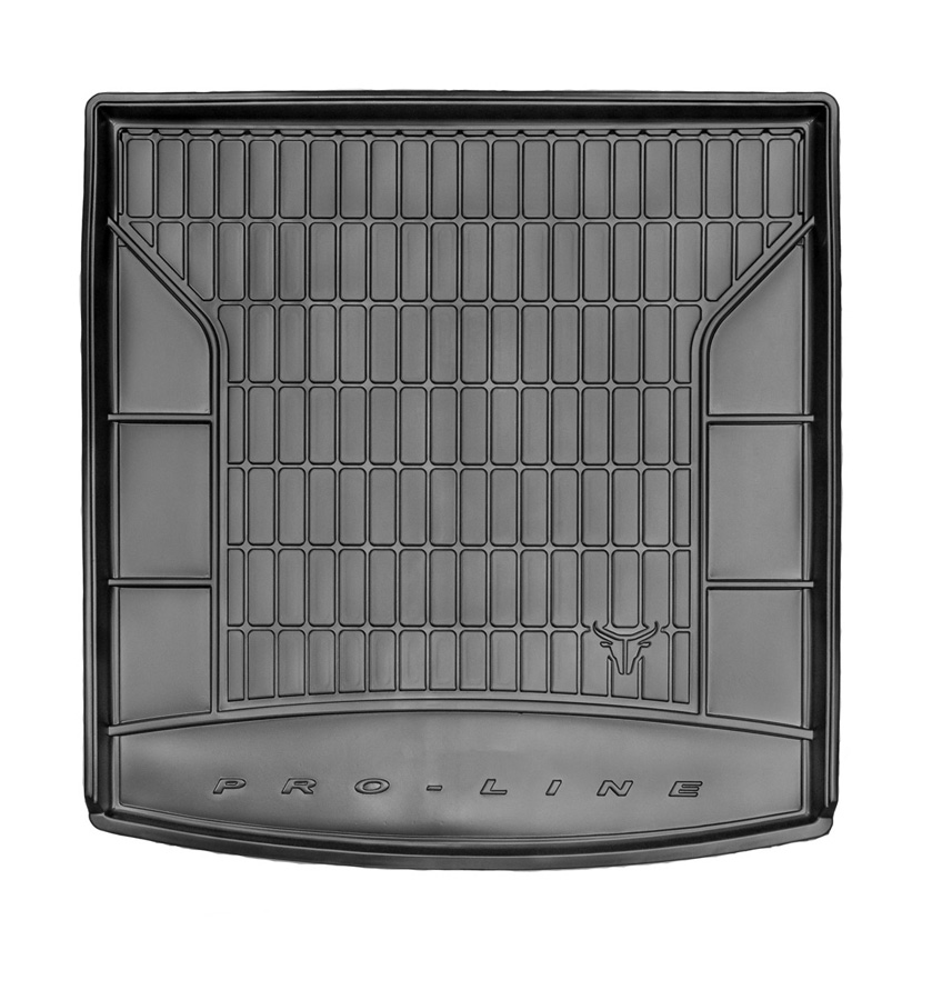 Коврик в багажник Volkswagen Golf 7 '2012-2020 (универсал, верхняя полка) Frogum (черный, резиновый)