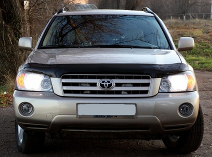 Дефлектор капота Toyota Highlander '2001-2007 (без логотипа) Sim