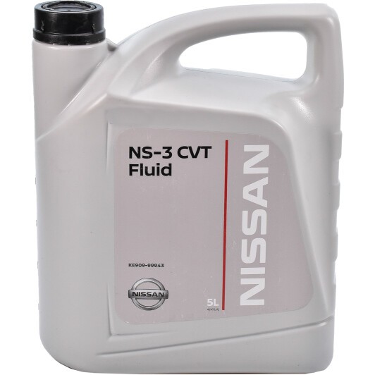 Масло трансмиссионное Nissan CVT Fluid NS-3 5 л (KE90999943)