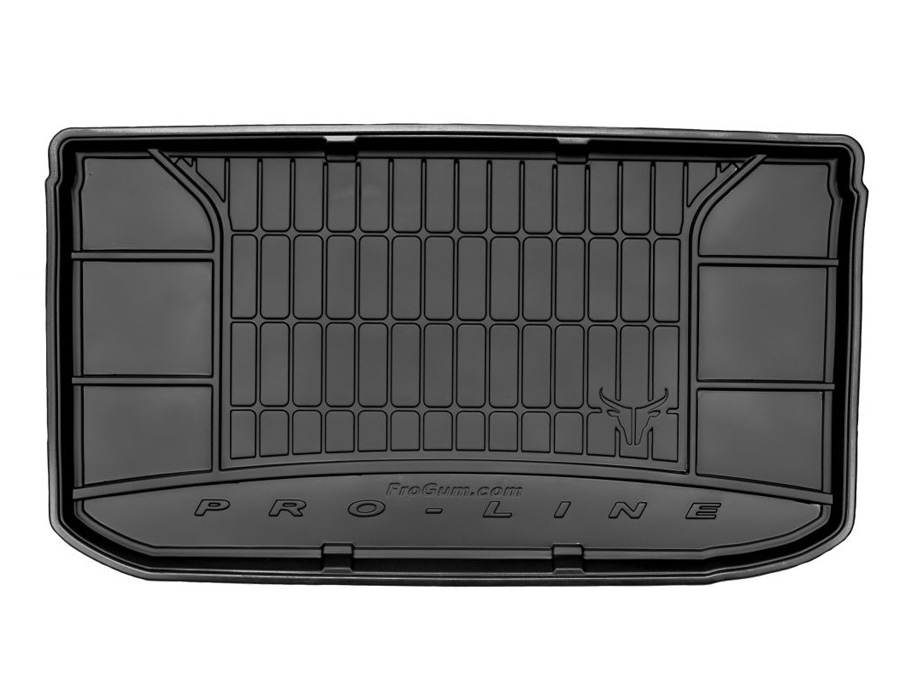 Коврик в багажник Nissan Micra '2010-2017 Frogum (черный, резиновый)