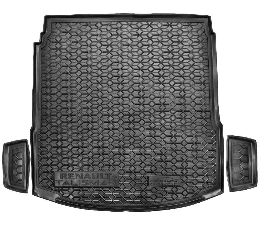 Коврик в багажник Renault Talisman '2015-> (седан) Avto-Gumm (черный, полиуретановый)