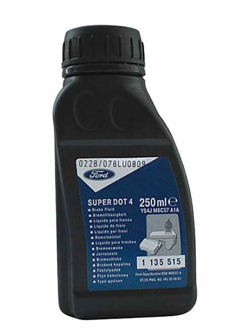 Тормозная жидкость FORD SUPER DOT 4, 0,25 л, ориг.№ 1776308