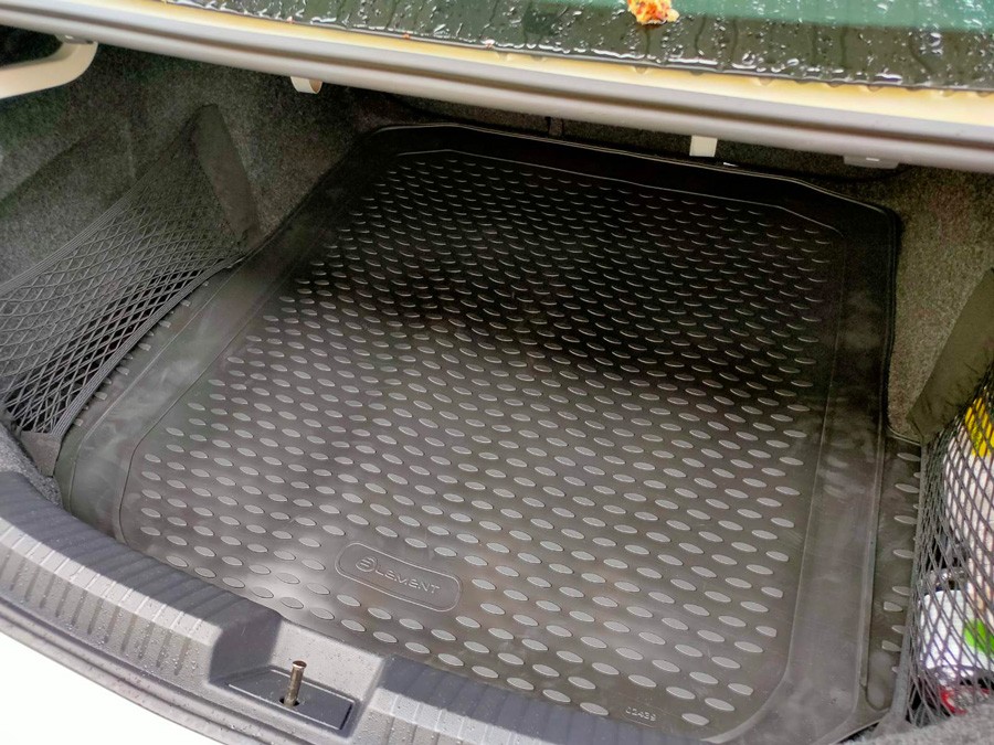 Коврик в багажник Volkswagen Jetta '2018-> Element (черный, полиуретановый)