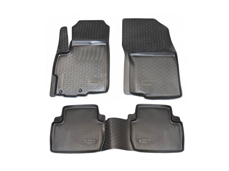 Коврики в салон Mitsubishi Outlander '2006-2012 L.Locker (черные)