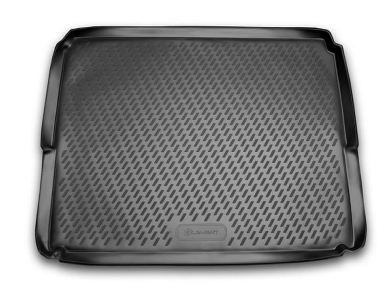 Коврик в багажник Peugeot 3008 '2009-2016 (нижний) Cartecs (черный, полиуретановый)