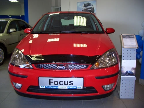 Дефлектор капота Ford Focus '1998-2004 (без логотипа) Sim