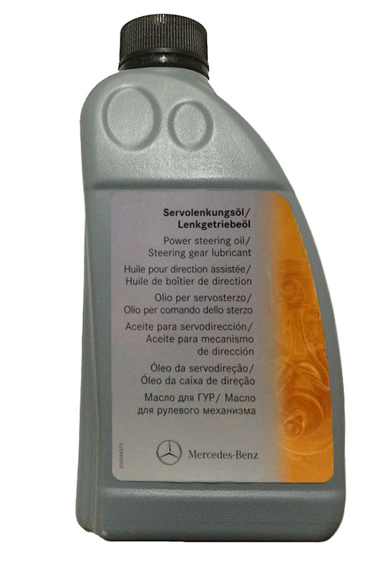 Жидкость для гидроусилителя руля MERCEDES-BENZ LENKGETRIEBEOEL (236.3), 1 л, ориг.№ A000989880310