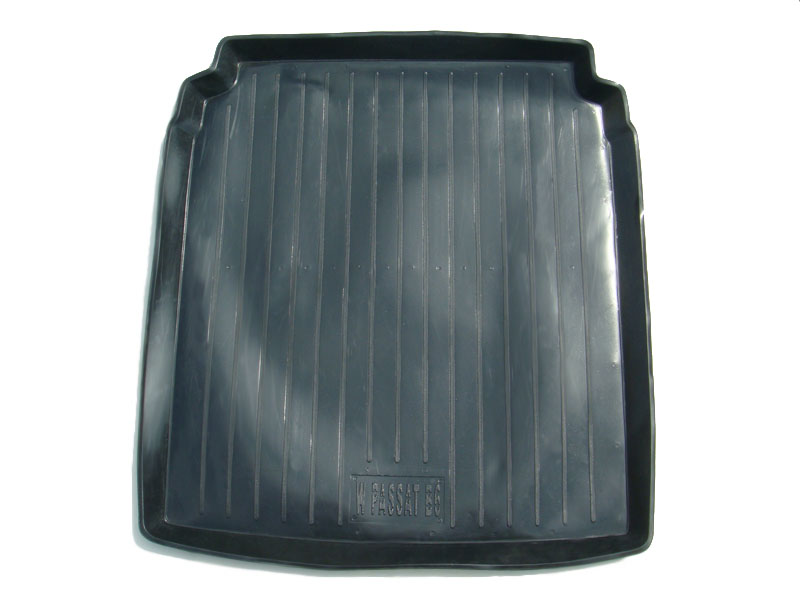 Коврик в багажник Volkswagen Passat (B6) '2005-2010 (седан) L.Locker (черный, пластиковый)