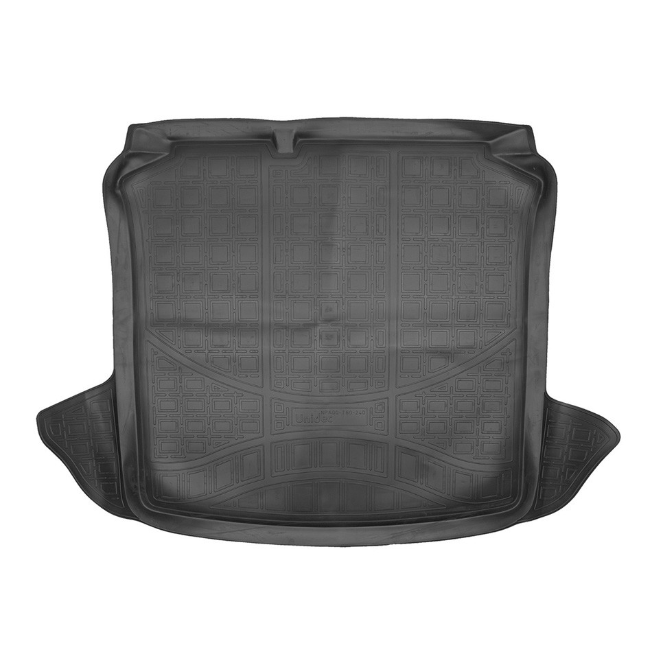 Коврик в багажник Seat Ibiza '2008-2017 (универсал) Norplast (черный, пластиковый)
