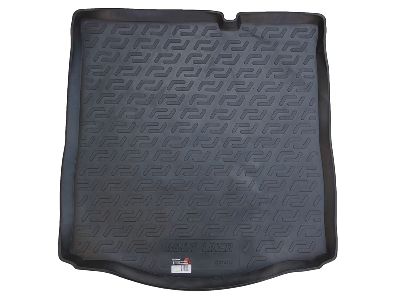 Коврик в багажник Citroen C-Elysee '2012-> (седан) L.Locker (черный, резиновый)