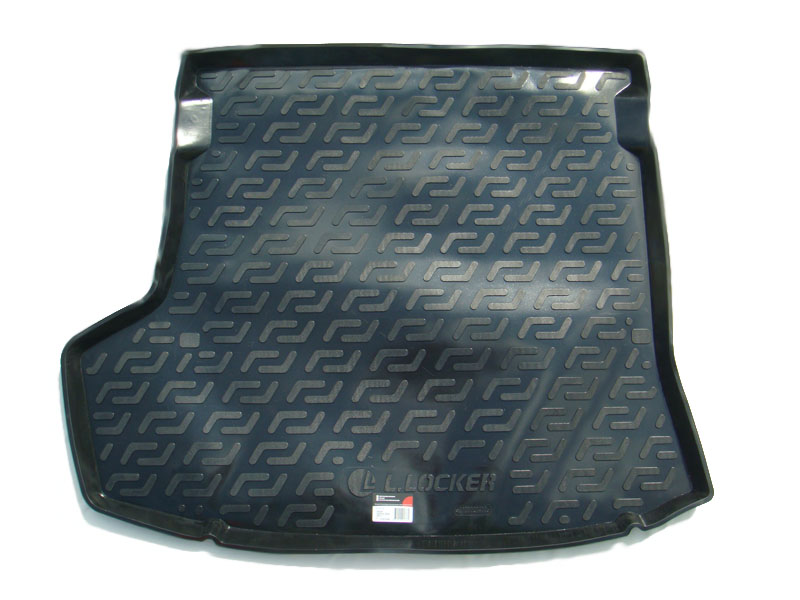 Коврик в багажник Toyota Corolla '2007-2013 (седан) L.Locker (черный, пластиковый)